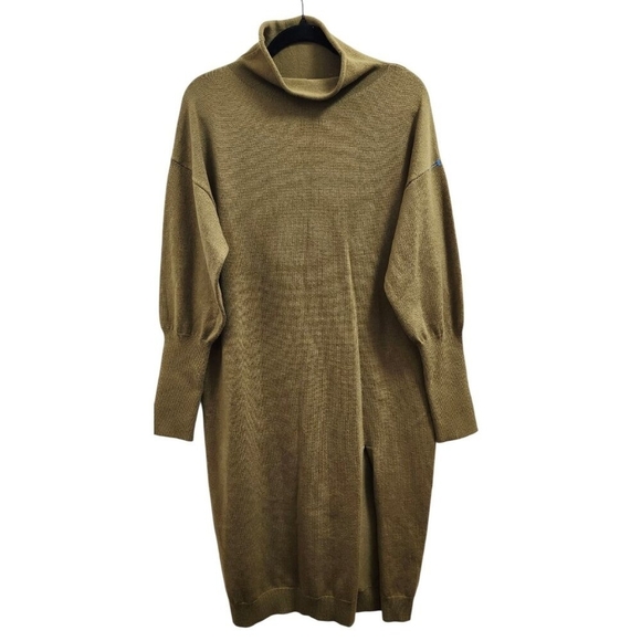 Line and Dot  Neck Sweater dress Size M - Picture 2 of 12